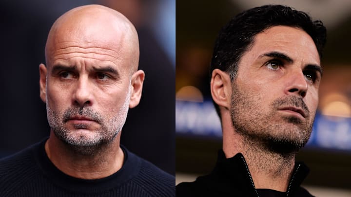 Guardiola and Arteta lock horns on Sunday