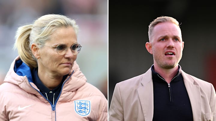 England manager Sarina Wiegman (left) and former Arsenal head coach Jonas Eidevall (right) England manager Sarina Wiegman (left) and former Arsenal head coach Jonas Eidevall (right)