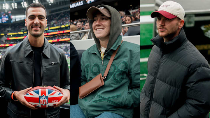 Football stars dressed to impress at NFL London