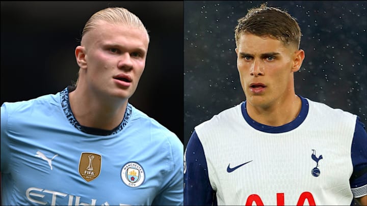 Erling Haaland and Micky van de Ven are both hard to stop once they get going Erling Haaland and Micky van de Ven are both hard to stop once they get going