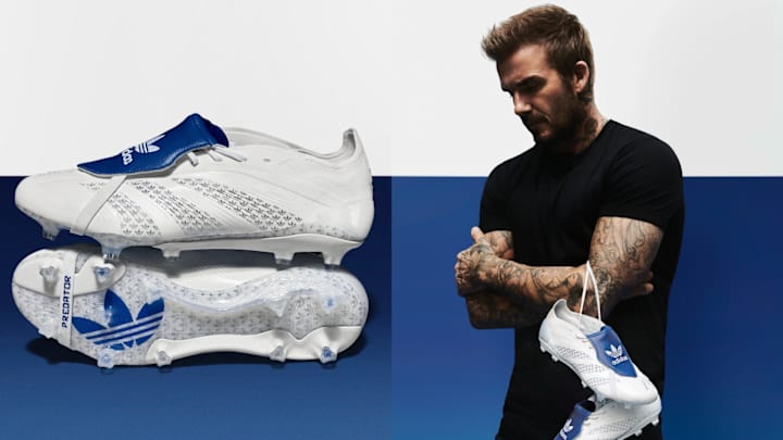 Beckham has teamed up with adidas 