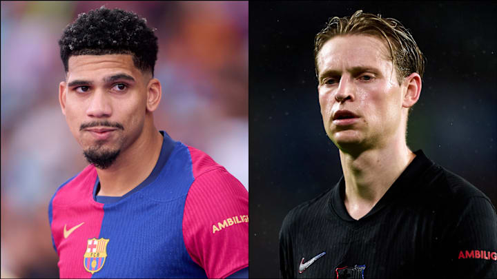 Ronald Araujo and Frenkie de Jong will both be out of contract in 2026
