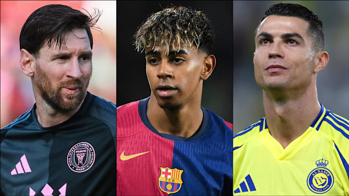 Lamine Yamal's numbers rival Lionel Messi and Cristiano Ronaldo Lamine Yamal's numbers rival Lionel Messi and Cristiano Ronaldo