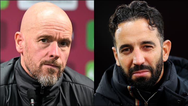 Erik ten Hag was replaced by Ruben Amorim