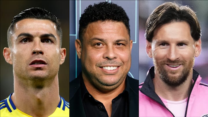 Ronaldo Nazario revealed his list of all time greats