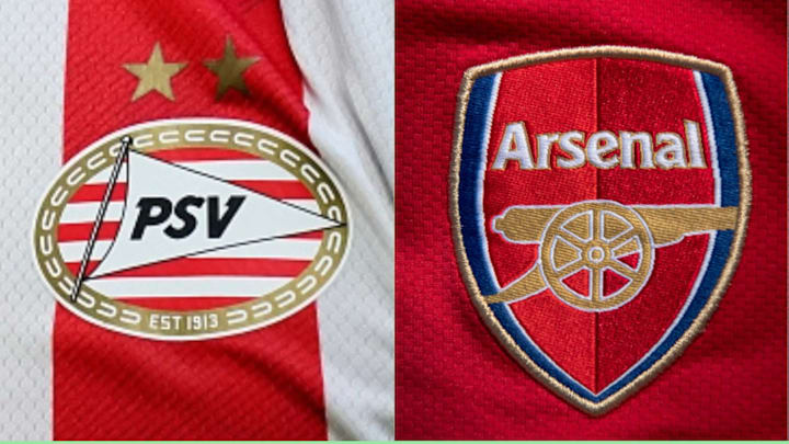 Arsenal know the first leg away at PSV won't be easy