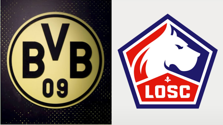 The winner of Dortmund vs Lille will take on Barcelona or Benfica