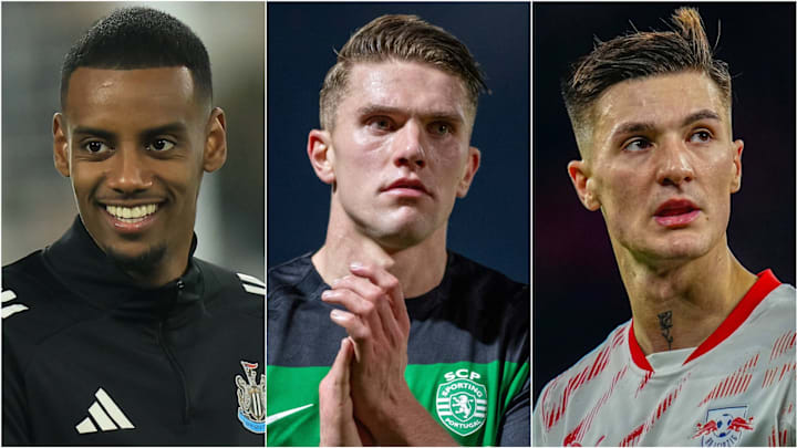 Alexander Isak, Viktor Gyokeres and Benjamin Sesko have all been linked