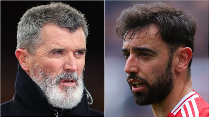 Roy Keane had another pop at Bruno Fernandes