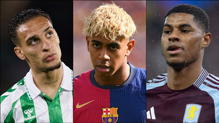 Antony, Lamine Yamal and Marcus Rashford headline today's gossip column.