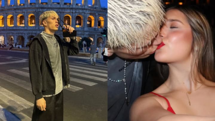 Alejandro Garnacho recently whipped off to Rome with his partner. 