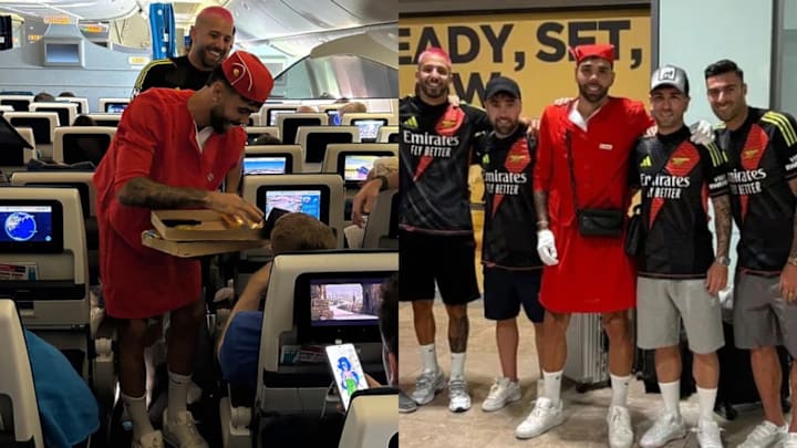 David Raya looked like he had fun on his stag do.