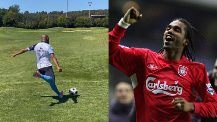 Florent Sinama Pongolle is now a footgolf star.