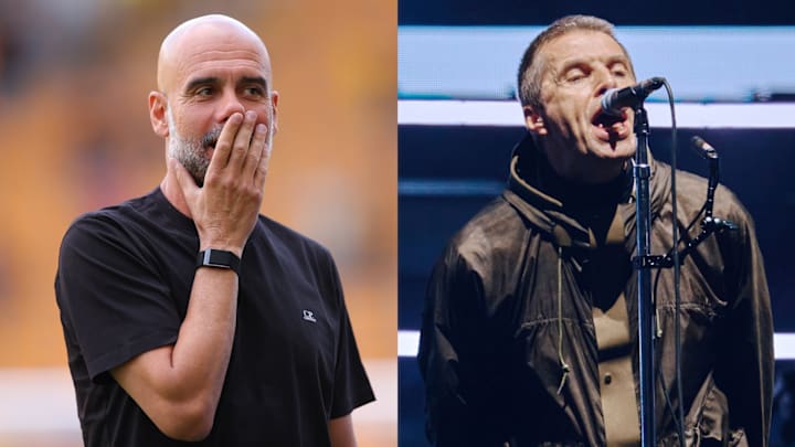 Pep Guardiola is a big Oasis fan.
