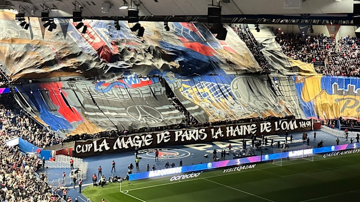 Le Tifo au Parc des Princes