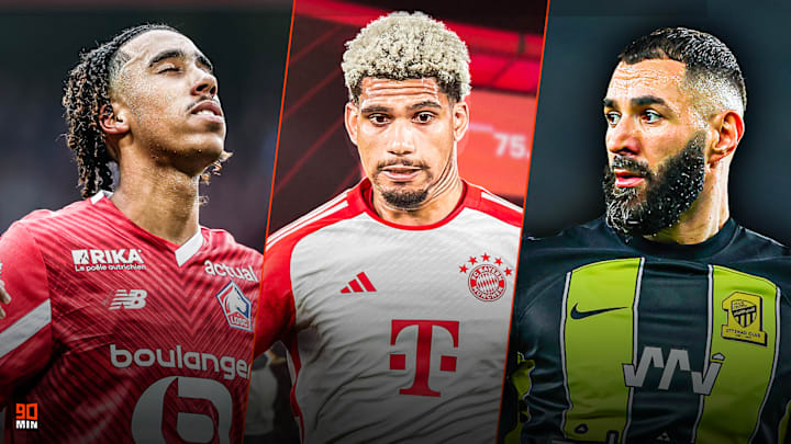 Leny Yoro, Ronald Araujo et Karim Benzema