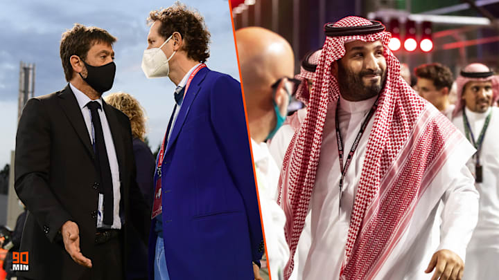 Differenza tra patrimonio della Saudi Pro League e Serie A