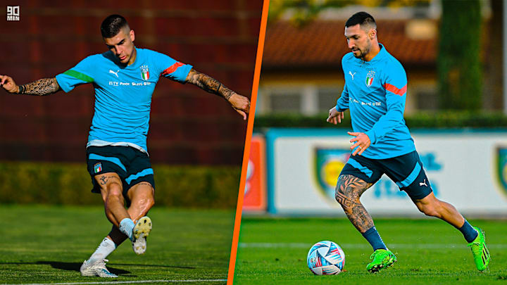 Gianluca Mancini, Matteo Politano | 90min Gianluca Mancini, Matteo Politano | 90min