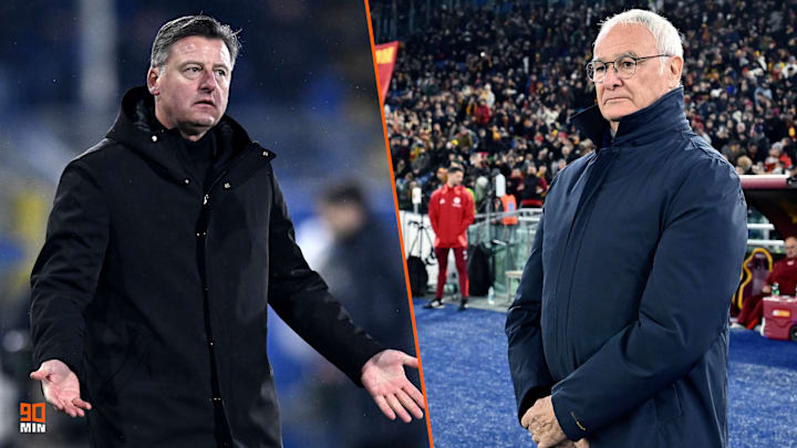 Kosta Runjaic e Claudio Ranieri