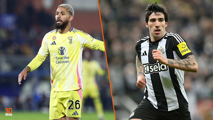 Douglas Luiz e Sandro Tonali