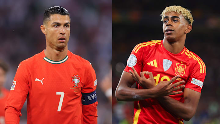 Cristiano Ronaldo e Yamal se encontram na final da Nations League Cristiano Ronaldo e Yamal se encontram na final da Nations League