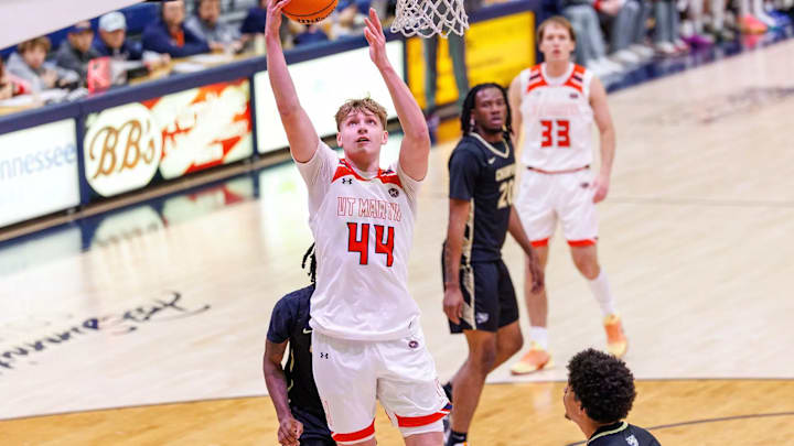 UT Martin forward Matas Deniusas.