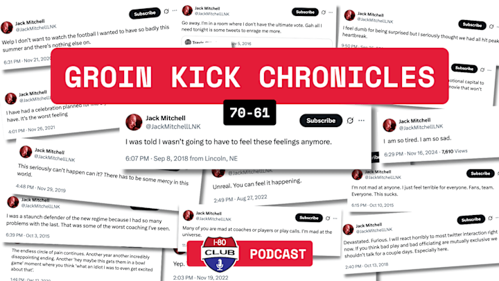 Groin Kick Chronicles 70-61