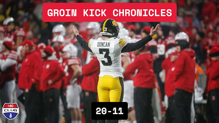 Iowa defeats Nebraska in 2019.