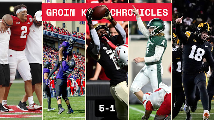 The top five of the Groin Kick Chronicles.