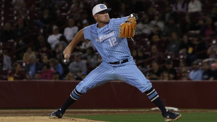Citadel Pitcher Sam Swygert