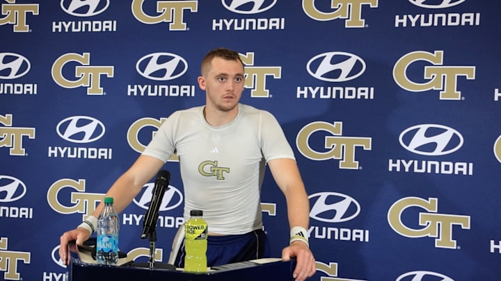 Georgia Tech QB Haynes King Georgia Tech QB Haynes King