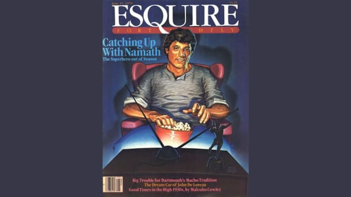 Esquire - Catching up with Namath