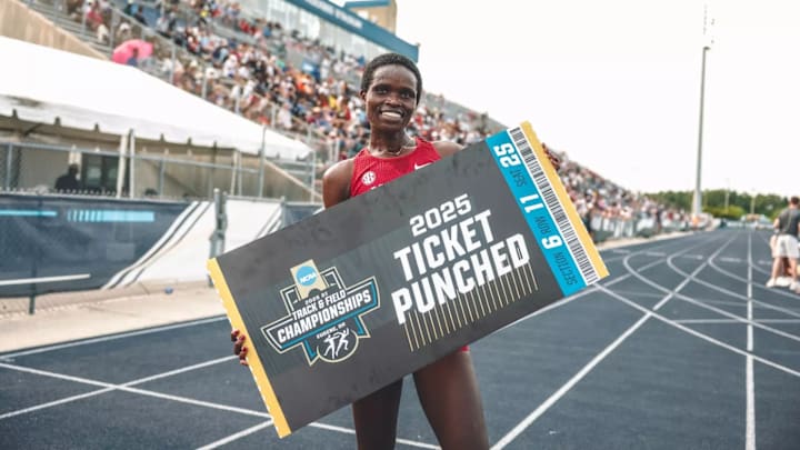 Alabama Track and Field Standout Doris Lemngole Wins 3,000-Meter Steeplechase at NCAA East First Round