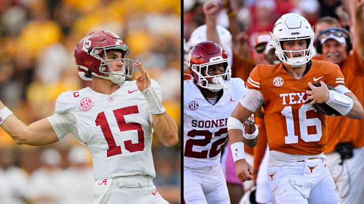 Ty Simpson and Arch Manning