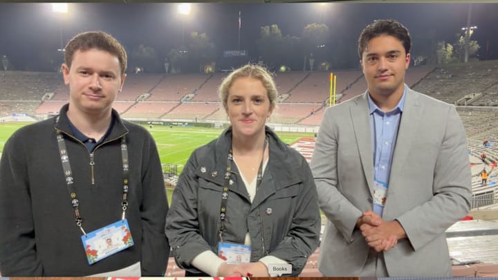 BamaCentral writers at the Rose Bowl
