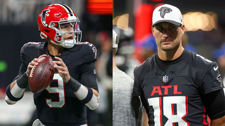 Kirk Cousins replaced Desmond Ridder as the Atlanta Falcons starting quarterback.