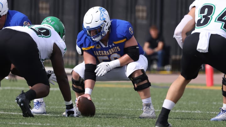 South Dakota State OL Gus Miller