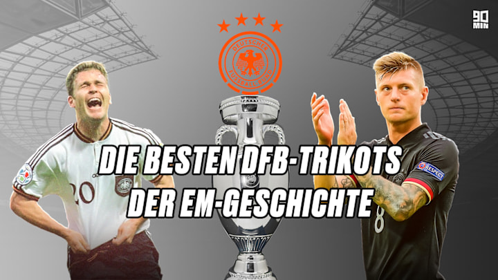 Die besten EM-Trikots der deutschen Nationalmannschaft im Ranking