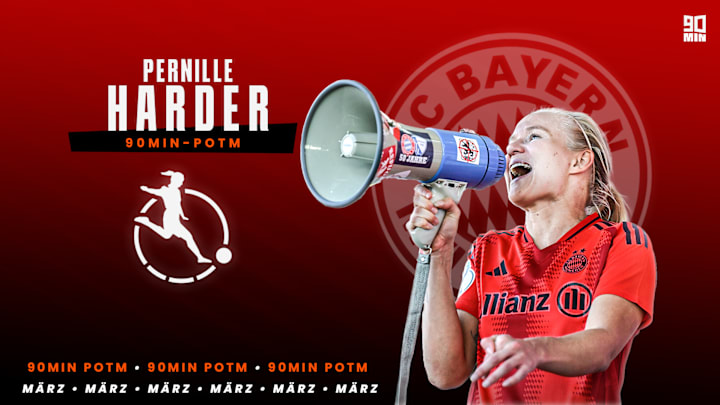 Pernille Harder hatte im März viel Grund zum Jubeln