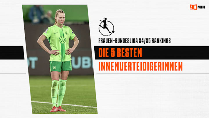 Die besten zentralen Abwehrspielerinnen der abgelaufenen Bundesliga-Saison im Ranking
