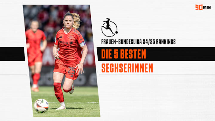 Die besten defensiven Mittelfeldspielerinnen der abgelaufenen Bundesliga-Saison Die besten defensiven Mittelfeldspielerinnen der abgelaufenen Bundesliga-Saison