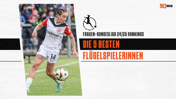 Die besten Flügelstürmerinnen der abgelaufenen Bundesliga-Saison