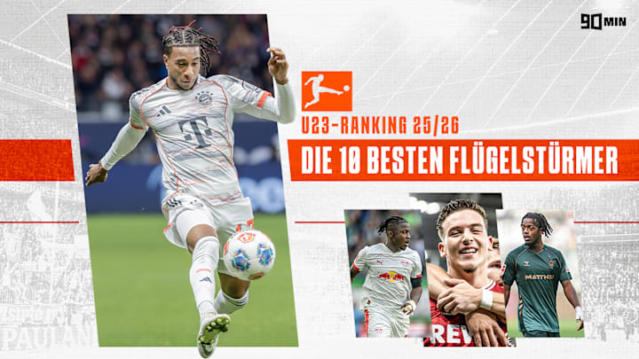 Das sind unsere Top 10 U23-Flügelstürmer der Bundesliga 25/26