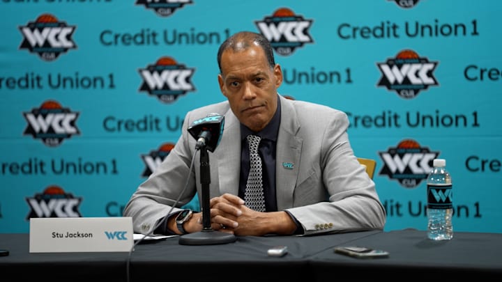 West Coast Conference commissioner Stu Jackson
