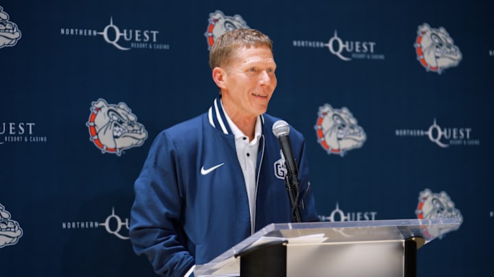 Gonzaga Bulldogs head coach Mark Few.