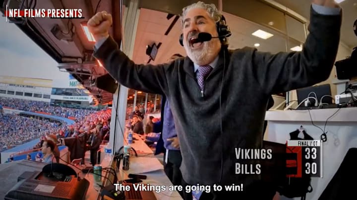 Vikings radio announcer Paul Allen Vikings radio announcer Paul Allen