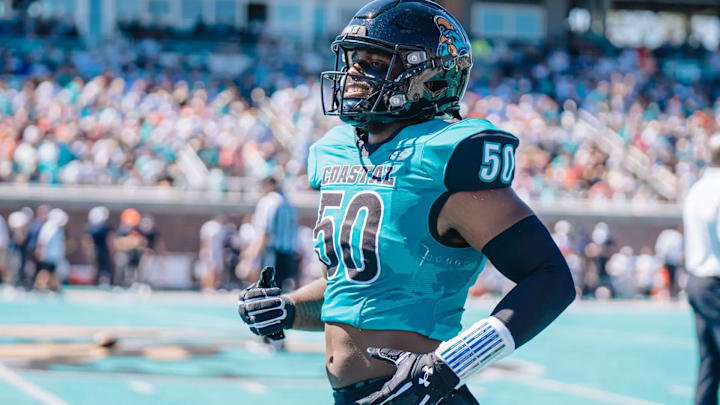 Coastal Carolina edge rusher Clev Lubin