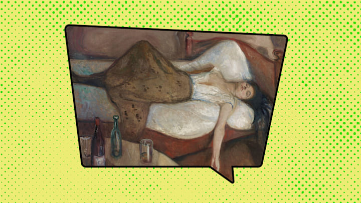 ‘The Day After’ by Edvard Munch, 1894.