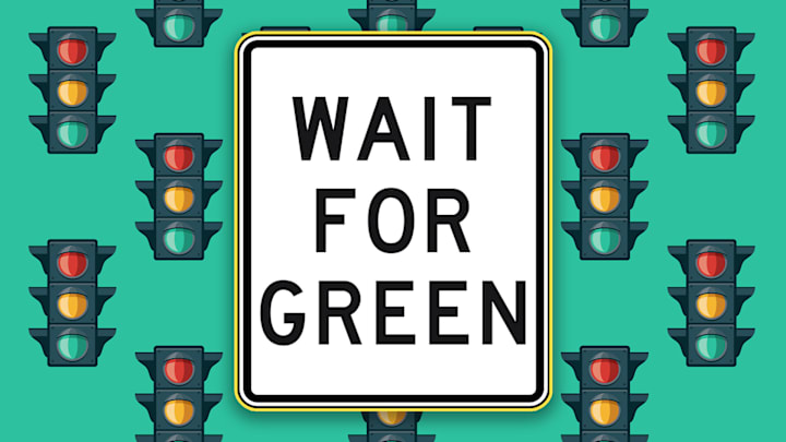 Doesn't the traffic light itself already cover this?