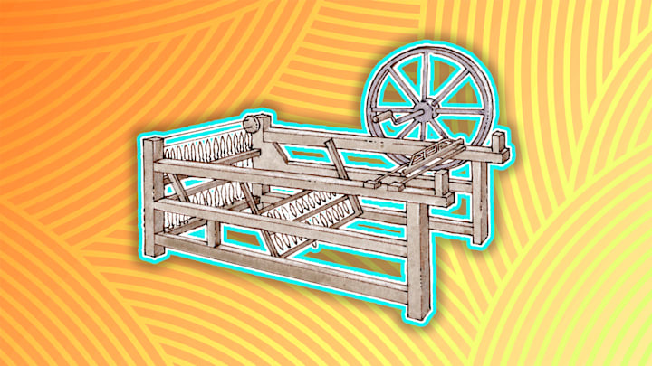 The spinning jenny was basically the spinning wheel 2.0.